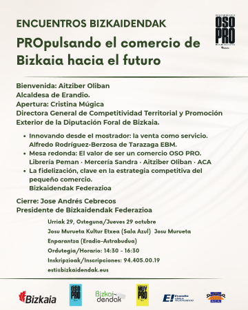 JORNADA OSO PRO ERANDIO BIZKAIDENDAK