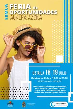 Feria de Oportunidades en Ermua el 18 y 19 de julio