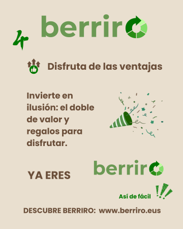 BERRIRO VENTAJAS BIZKAIDENDAK