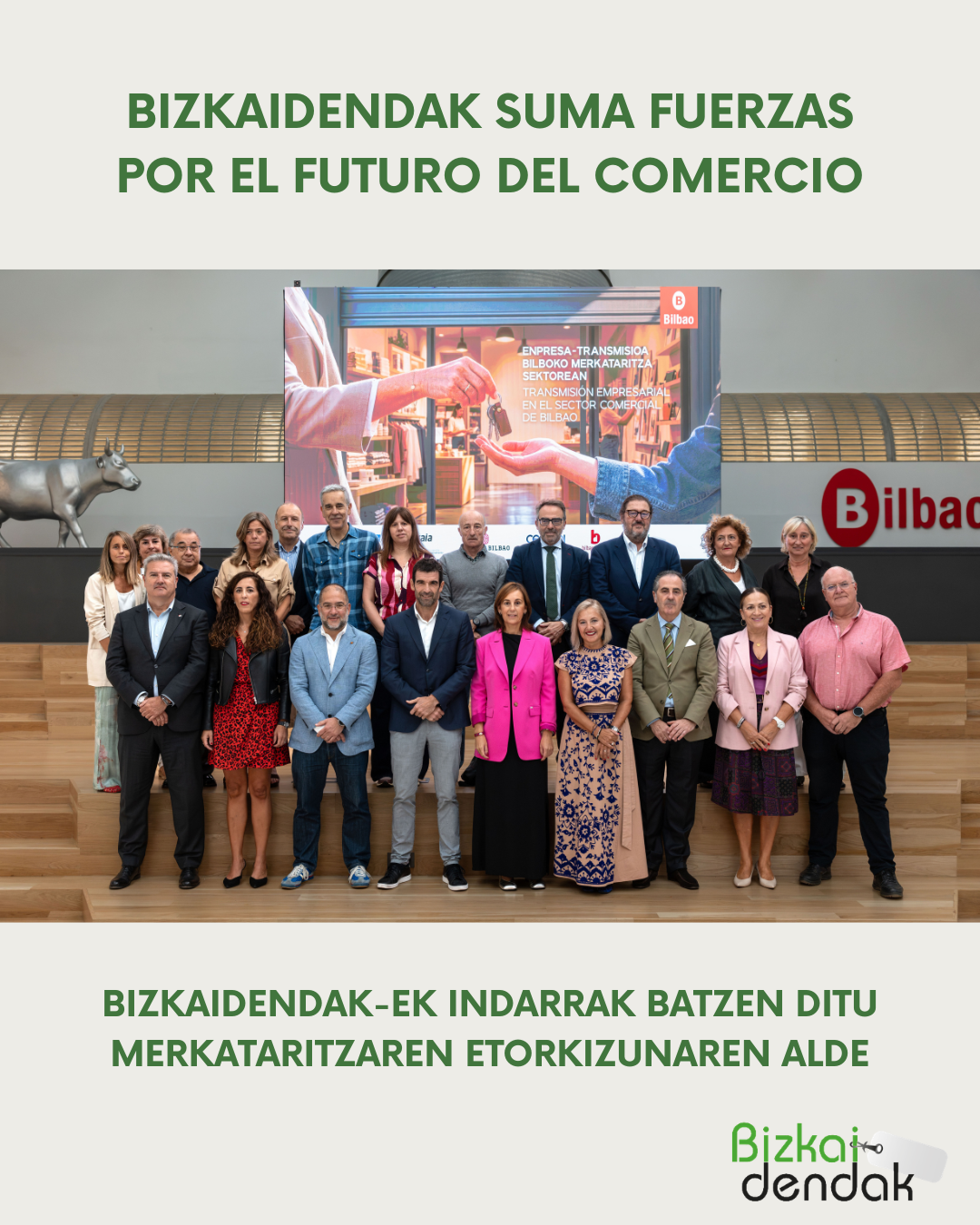 Protocolo de Colaboración para el Impulso de la Transmisión Empresarial en el Sector Comercial de Bilbao Bizkaidendak